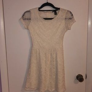 Forever 21 white lace dress